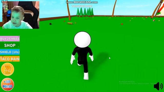 Играю в Roblox карта Summer Update Eating Simulator смотреть онлайн