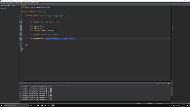 Java - la méthode Random() de la class Math | TUTORIAL | COURS смотреть онлайн