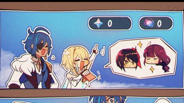 Идеальная семья [Genshin Impact SE #1] [SilverTatsu] - Rus Comics Dub