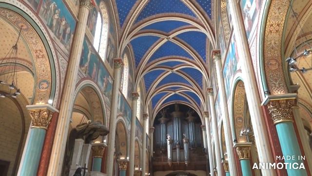 Eglise St Germain des Prés. смотреть онлайн