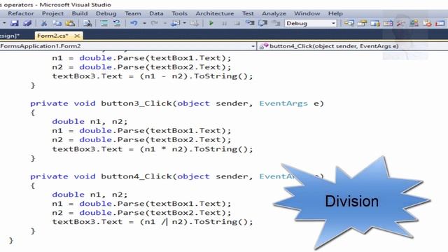 C # programming: Arithmetic Operators in C sharp смотреть онлайн