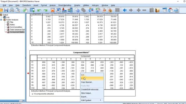 Eigen Value & Cummunality Manual Calculation in Excel смотреть онлайн