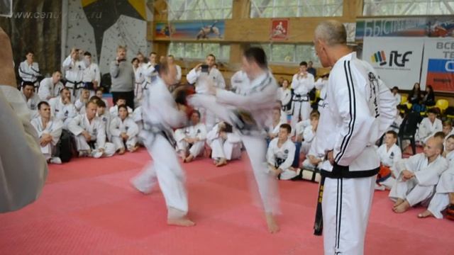 Тренер чемпионов Jurek Jedut. Семинар по тхэквондо ITF. смотреть онлайн