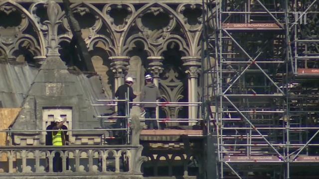 Au Cœur Du Chantier De Notre-Dame De Paris Ravagée Par L'incendie