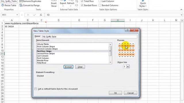 Excel 2016: Custom Table Styles смотреть онлайн