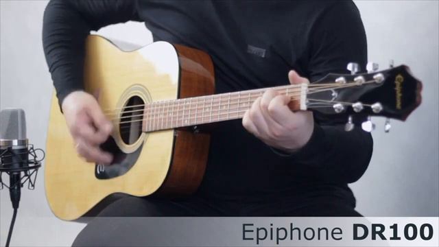 Guitare Acoustique Epiphone DR 100 : Avis et Test complet смотреть онлайн