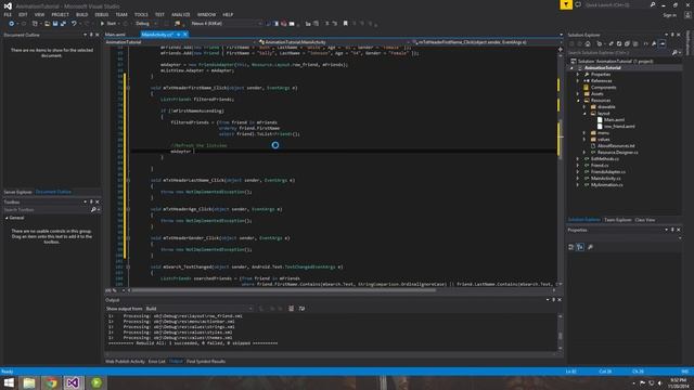 Xamarin Android Tutorial 16 Filtering a ListView using LINQ смотреть онлайн