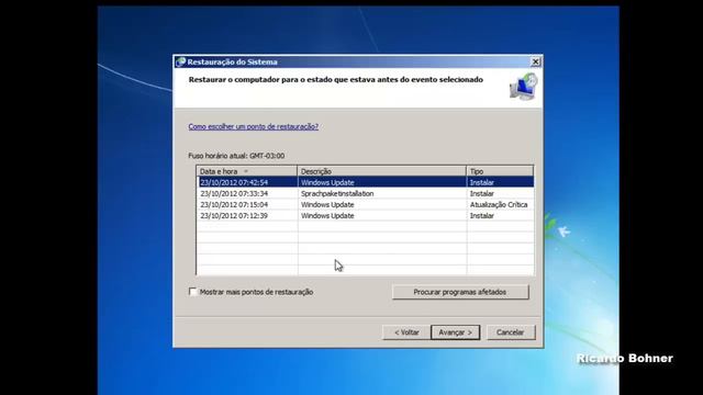 Windows 7: Como Restaurar o Sistema sem ter acesso ao Windows смотреть онлайн