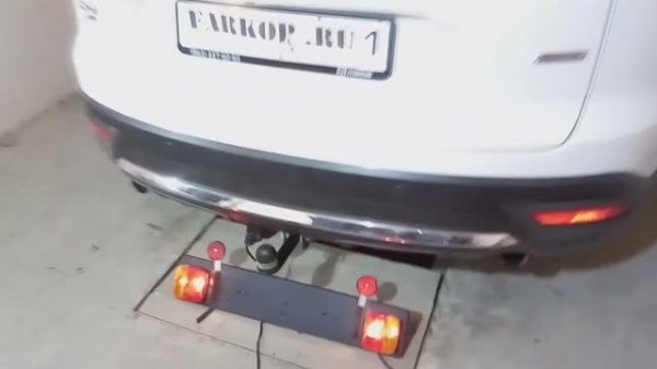 Установка фаркопа на Mazda CX-9 (2017 г.в.) в компании Farkop161.ru
