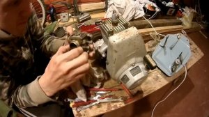 Мотокультиватор Крот. Двигатель. Разборка. Timelapse. Часть 1