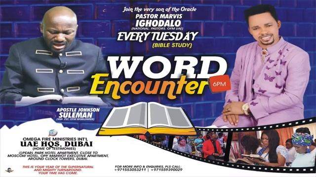 WORD ENCOUNTER SERVICE WITH THE VERY TRUE SON OF THE ORACLE PASTOR MARVIS .O. IGHODALO смотреть онлайн