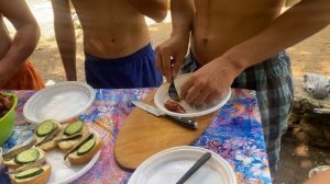 Бесплатное место для отдыха в Крыму с палаткой. Муловское озеро Крым, крутые выходные мы провели ту