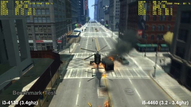 i3 4130 vs i5 4460 in GTA 4 смотреть онлайн