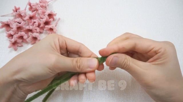 How to make Hyacinthus Orientalis Pipe Cleaner | Pipe Cleaner Flower Craft смотреть онлайн