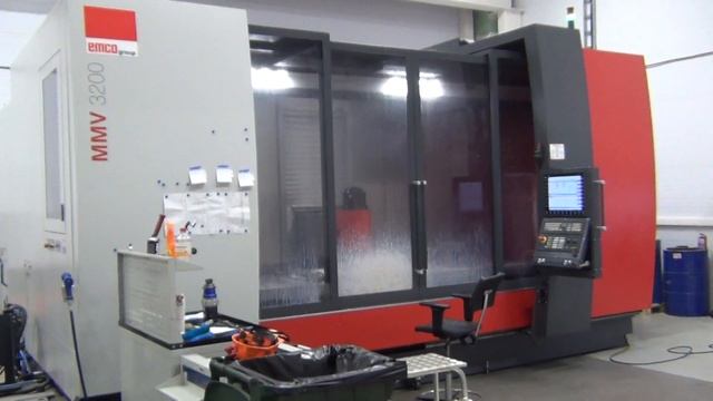 Сдача в эксплуатацию станка MMV-3200 часть 1 смотреть онлайн