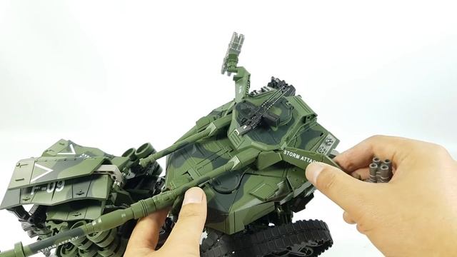 Transformers Movie Weijiang Armed Cannon M04 Decepticon Brawl Tank Vehicle Robot Toys