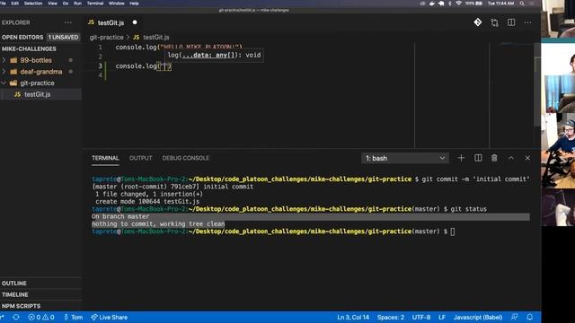 W1D2: Git & Github (3 of 4) смотреть онлайн