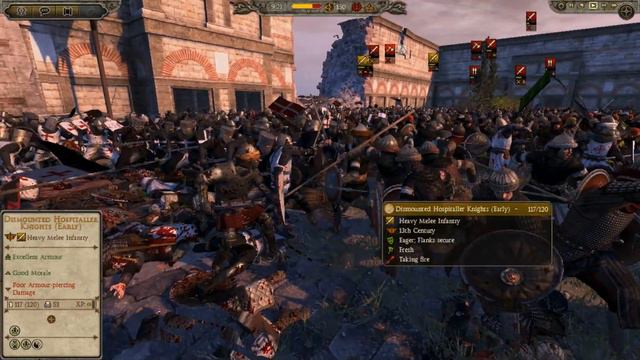 CRUSADER SIEGE OF JERUSALEM! | Total War: Attila Medieval Kingdoms 1212 mod gameplay смотреть онлайн
