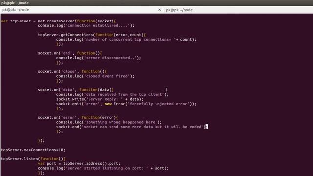 Node.js - socket destroy, end and close meaning смотреть онлайн
