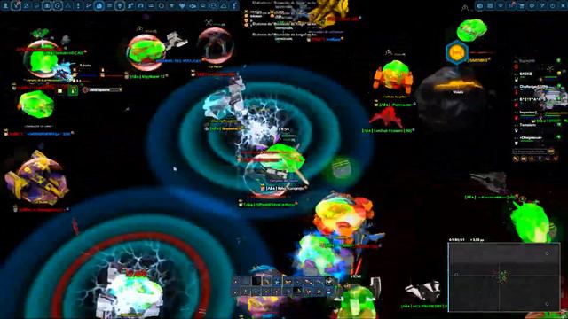 Dark Orbit AG2 | TEAMFIGHT 50 VS 50 смотреть онлайн