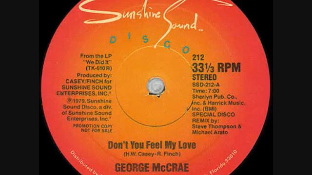 "Don't You Feel My Love" - George McCrae смотреть онлайн