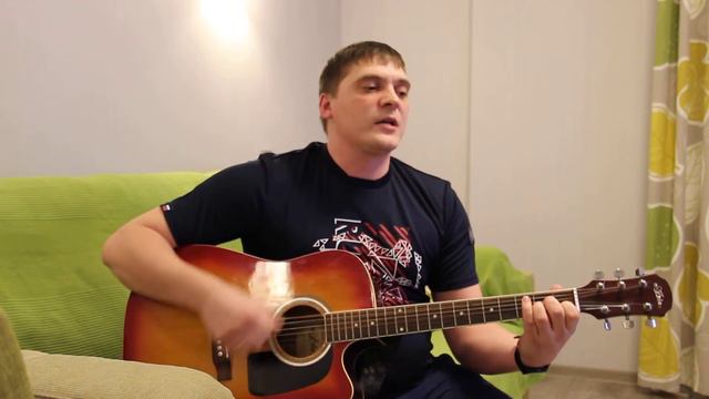 Игра на гитаре-БАТЬКА АТАМАН смотреть онлайн