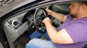Руль, снятие и замена в CHEVROLET lacetti