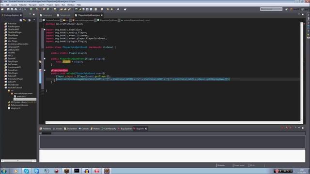Events/Listener (Join/Quit/Chat) - Bukkit/Spigot Plugin Programmieren #3 [Minecraft 1.8] смотреть онлайн