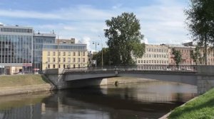 Прогулка по набережным реки Пряжки в Санкт-Петербурге