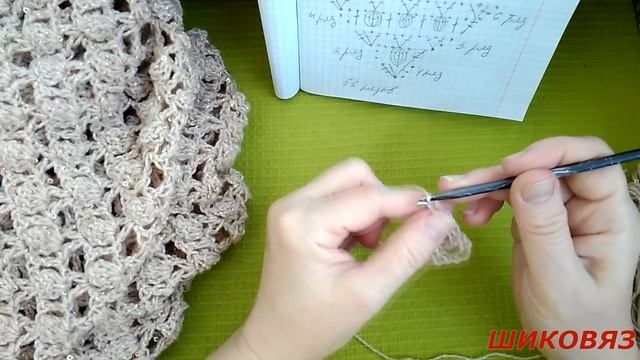 Кардиган на основе треугольника. Мастер класс