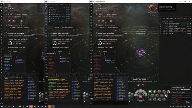 Eve Online Дрэд и 3 Иштара