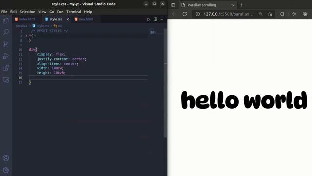 How to add Parallax Scrolling Effect with HTML and CSS смотреть онлайн