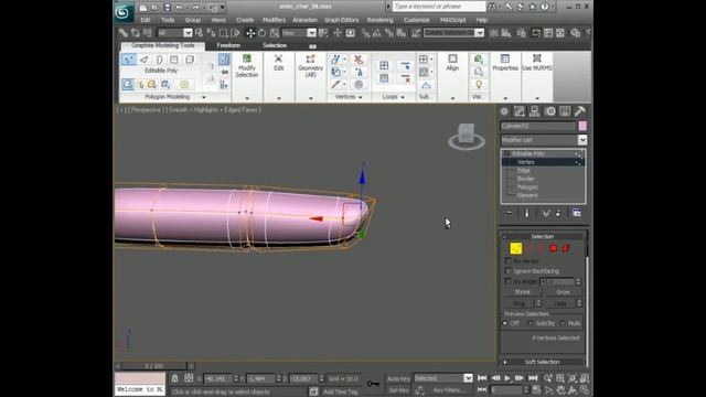 Моделирование персонажа для анимации в 3ds Max смотреть онлайн