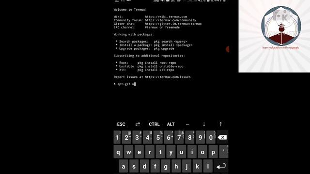 INSTALL HACKER'S USE KEYBOARD & TERMUX INSTALL PYTHON part-3 смотреть онлайн
