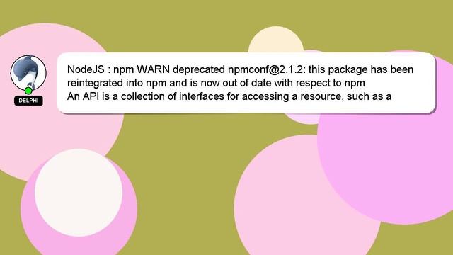 NodeJS : npm WARN deprecated npmconf@2.1.2: this package has been reintegrated into npm and is now смотреть онлайн