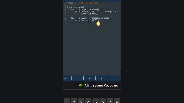 Awesome python pattern | Python Programming смотреть онлайн