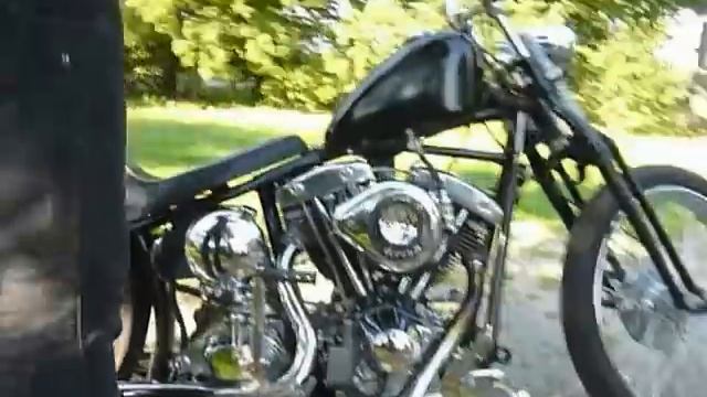 Harley Davidson Chopper Oldschool Seventies Shovel Straightleg 1956 смотреть онлайн