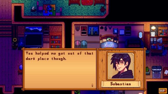 Stardew Valley MOD - Sebastian Marriage Event, Pillow Talk смотреть онлайн