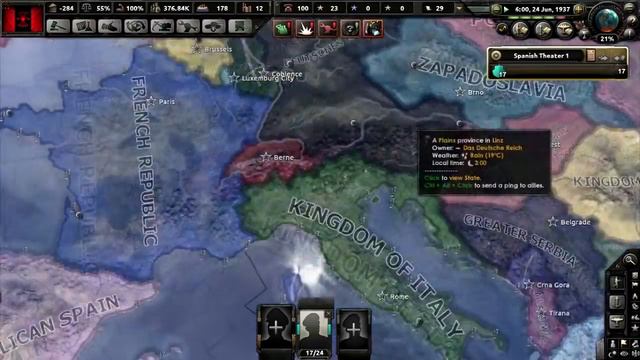 [2] Hearts of Iron IV - Fuhrerreich - Spanish State - Here they come! Hold the line! смотреть онлайн
