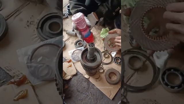 Loader Gearbox Repair Full Process смотреть онлайн