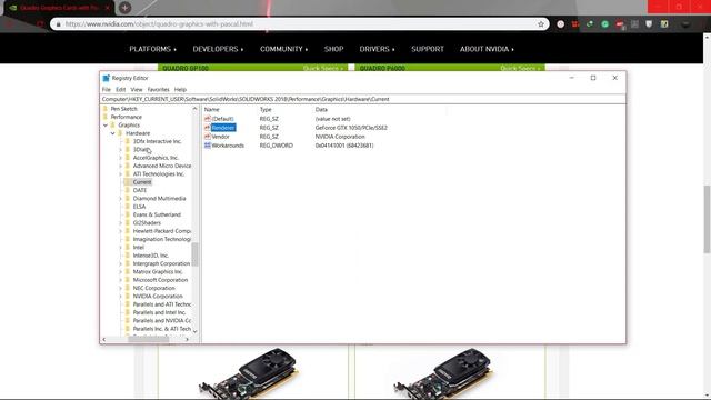 How to Activated RealView Graphics Solidworks 2018| Nvidia GTX 1050 work 1000% смотреть онлайн