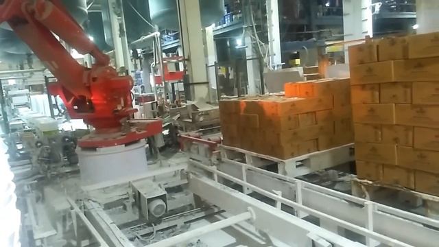 ROBOTIC PALLETIZING SYSTEM BY ARROWS AUTOMATION & ENGG.9004746604/8879877388 смотреть онлайн