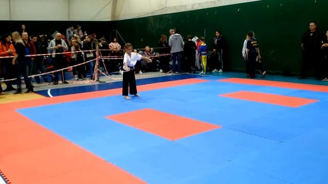 Турнир по кикбоксингу Киммерия 2019 Анастасия Драгунова смотреть онлайн