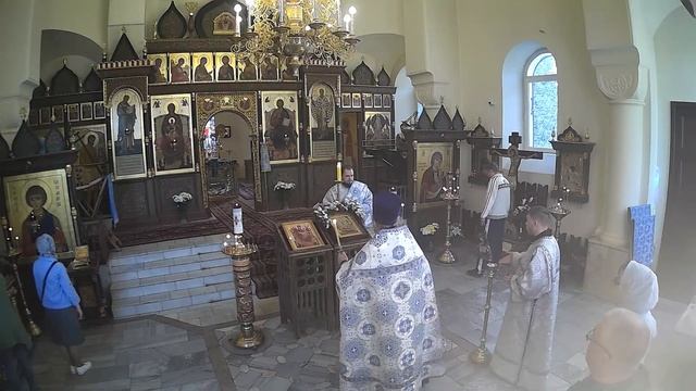 30.08.23 Попразднство Успения Пресвятой Богородицы. Иконы Божией Матери, именуемой "Всецарица" смотреть онлайн