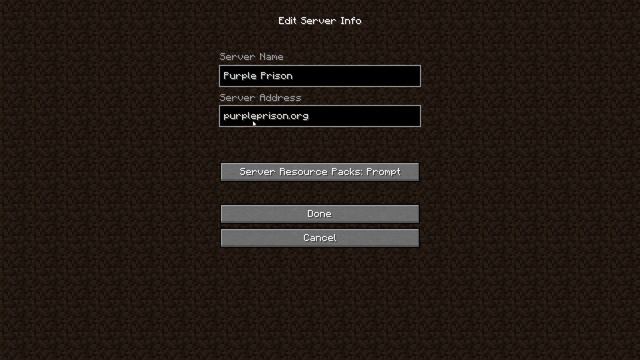 Minecraft Prop Hunt Server IP Address