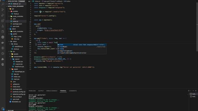 Der Beste Kurs für Fullstack Developer (Mongo, Express, React, Node, Vite, TailwindCSS) ? смотреть онлайн