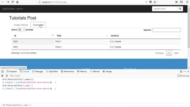 141 ASP .NET MVC - Redirect Page with JavaScript and Reinitialize Datatable when record is inserted смотреть онлайн