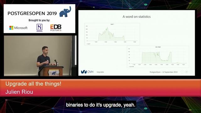 PostgresOpen 2019 Upgrade All The Things смотреть онлайн