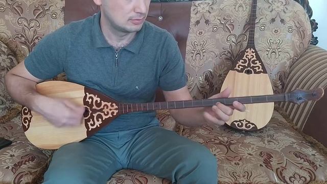 Uzbek Dombra, Music instrument dombra смотреть онлайн
