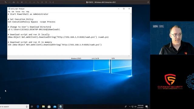 Stand-Alone Windows Hardening (SAWH) | SANS ICS Concepts смотреть онлайн